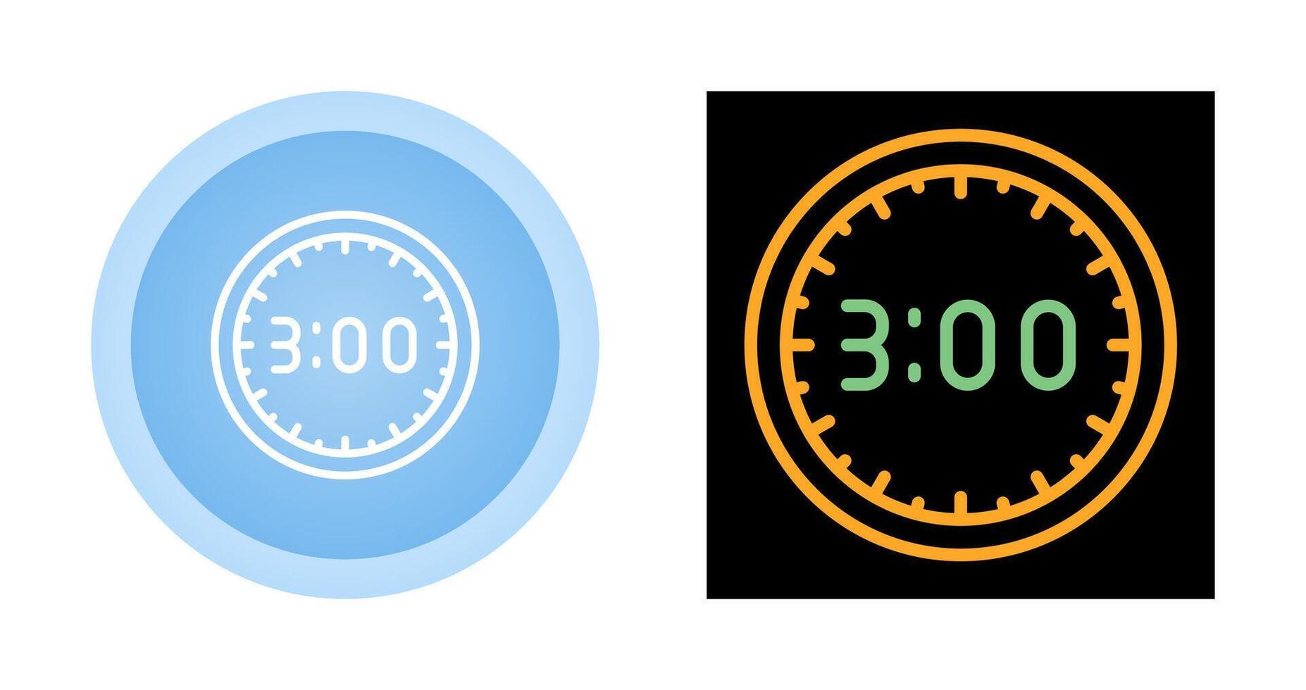 Clock Vector Icon