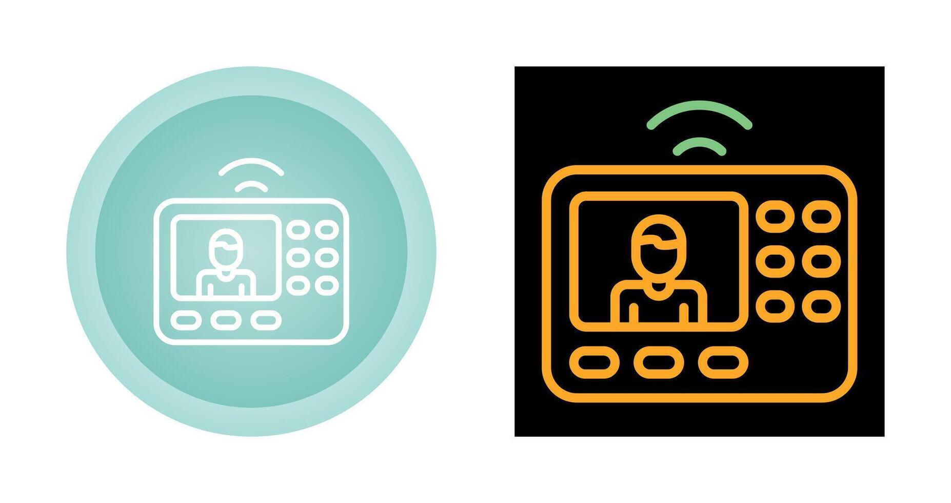 Intercom System Vector Icon