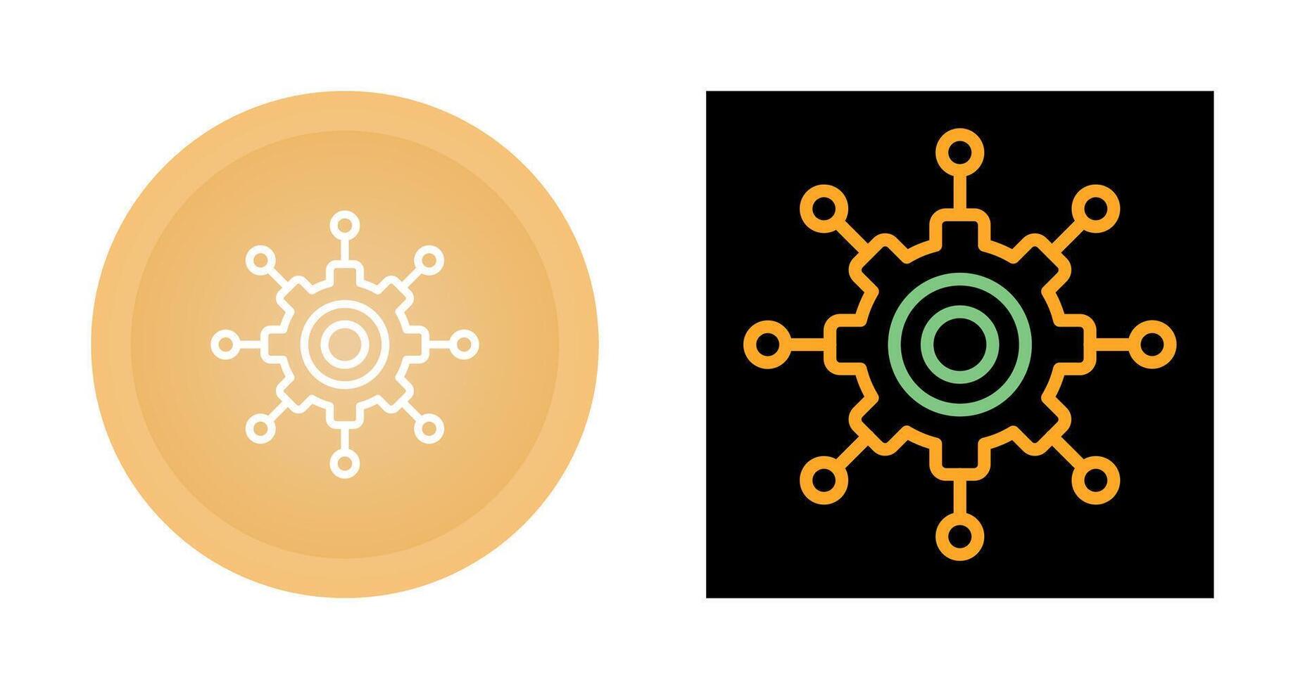 Microservices Vector Icon