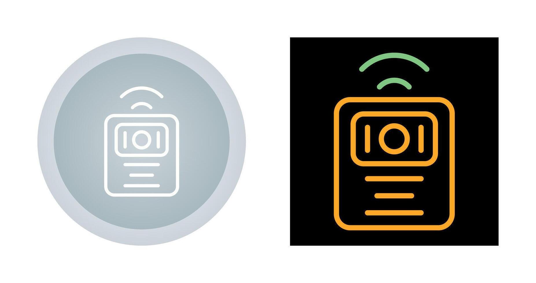Wireless Intercom Vector Icon
