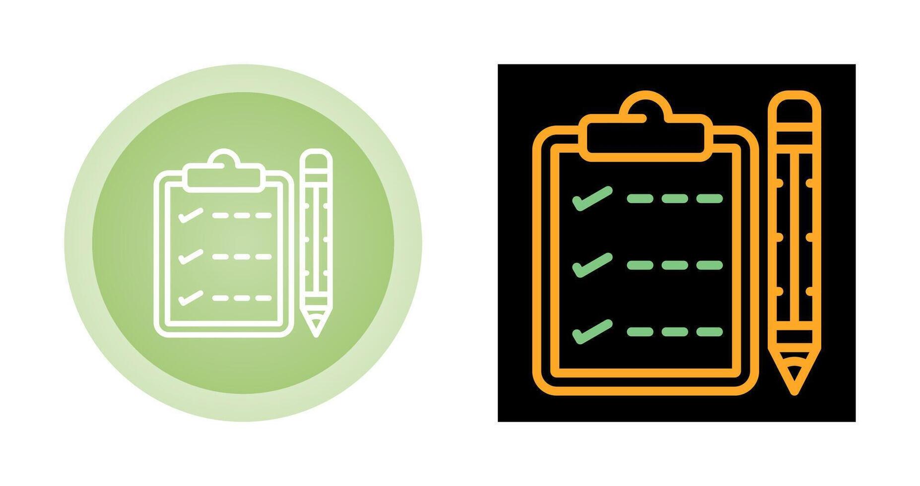 Writing pad Vector Icon