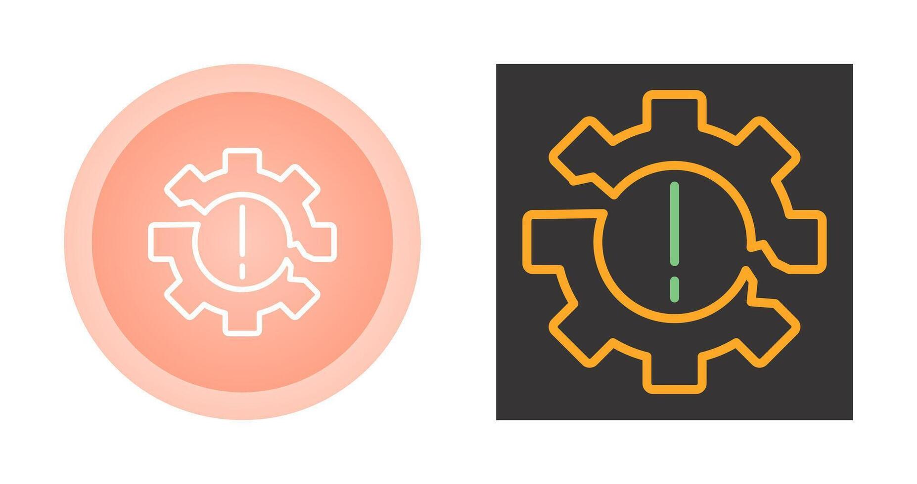 Operational Breakdown Vector Icon