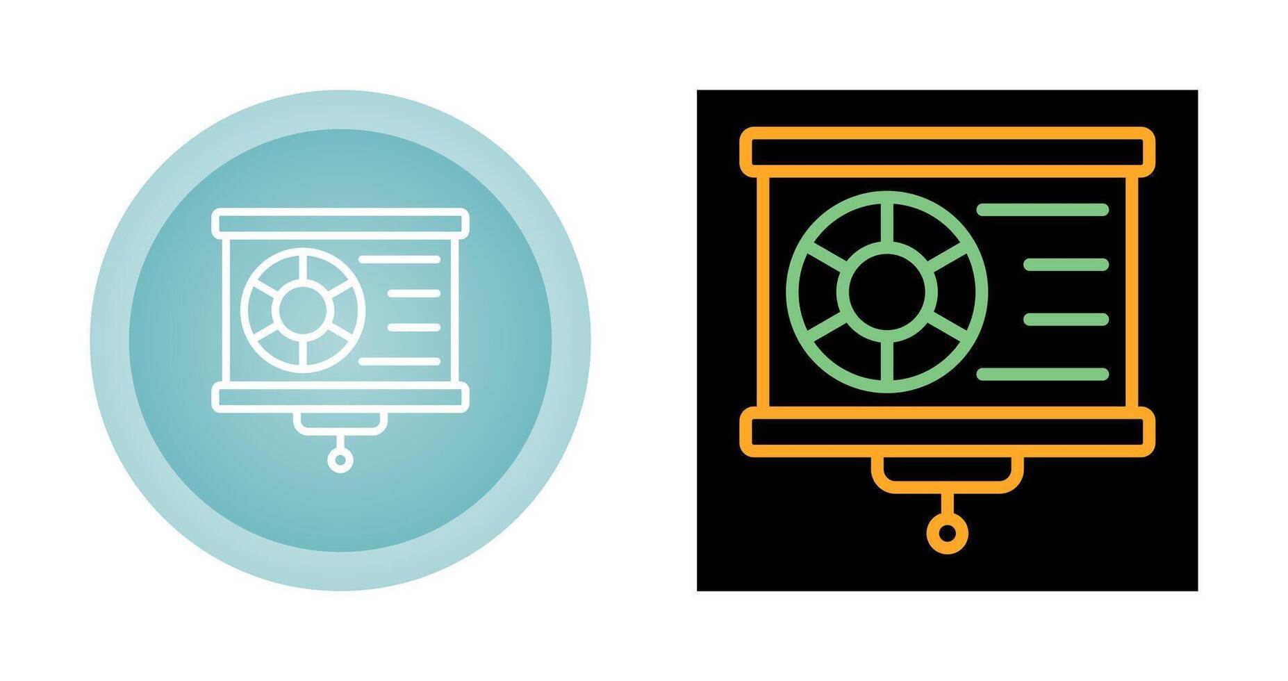 Data Visualization Vector Icon