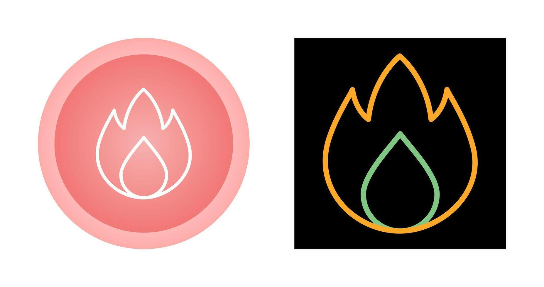 Flame Vector Icon