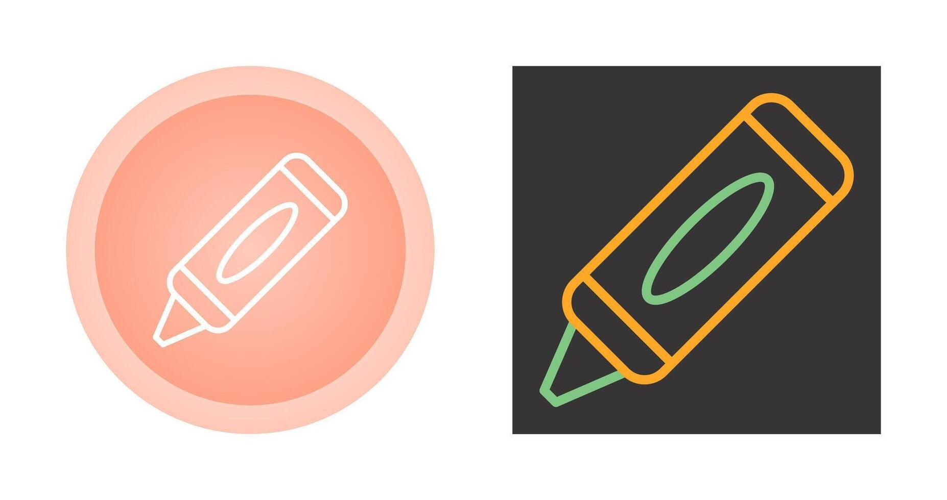 Crayon Vector Icon