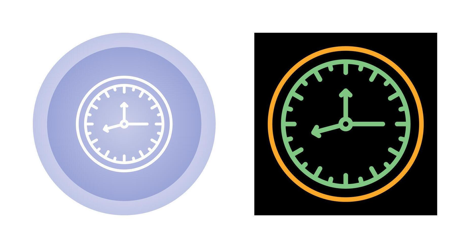 Clock Vector Icon