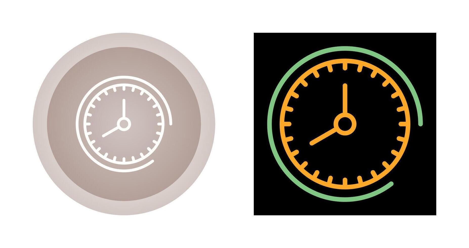 Clock Vector Icon