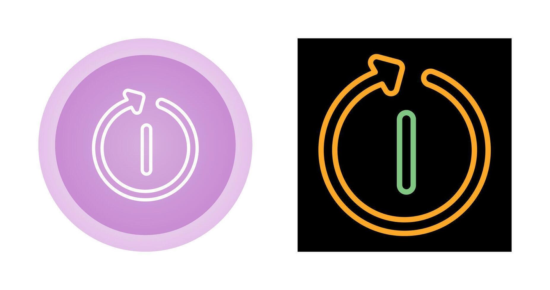 Restart Vector Icon