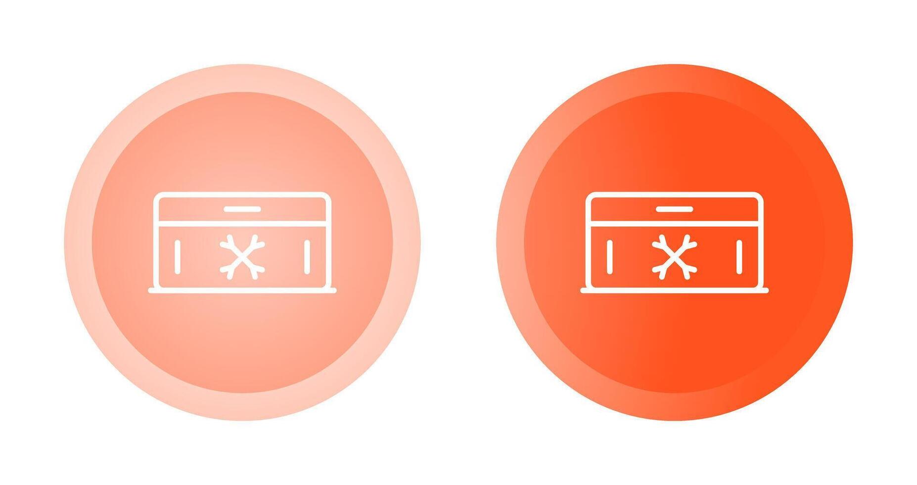 Freezer Vector Icon
