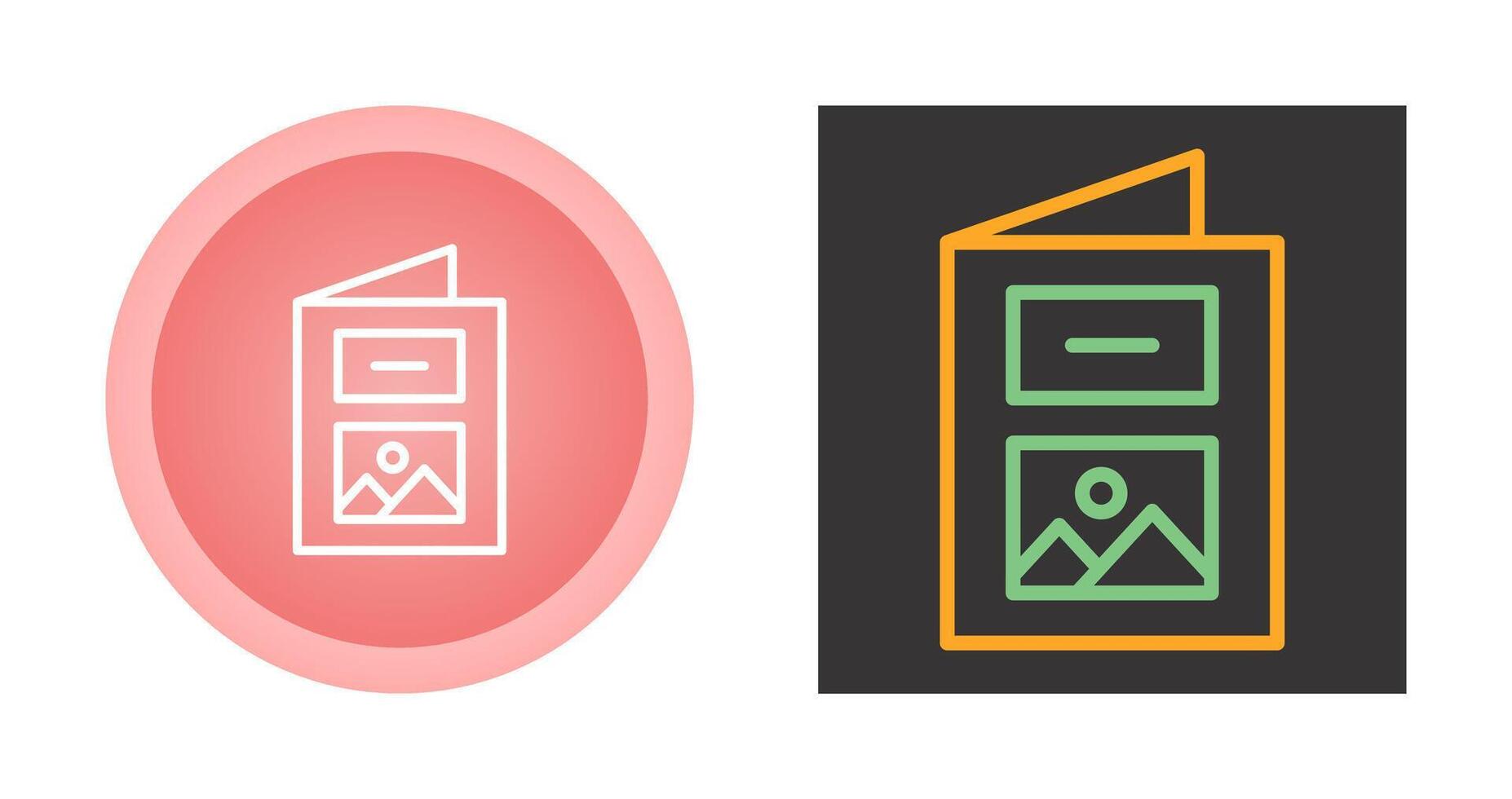 Brochure Vector Icon