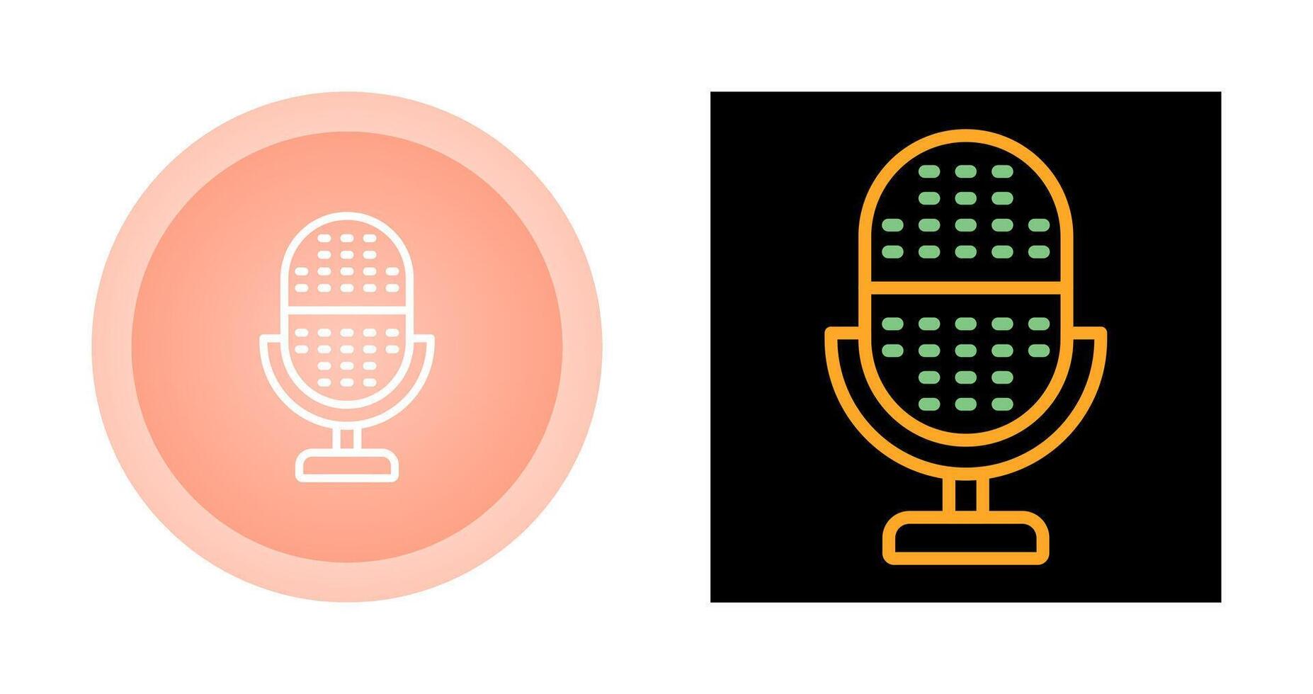 Microphone Vector Icon