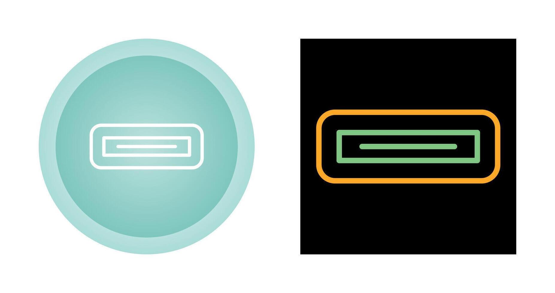 USB Port Vector Icon