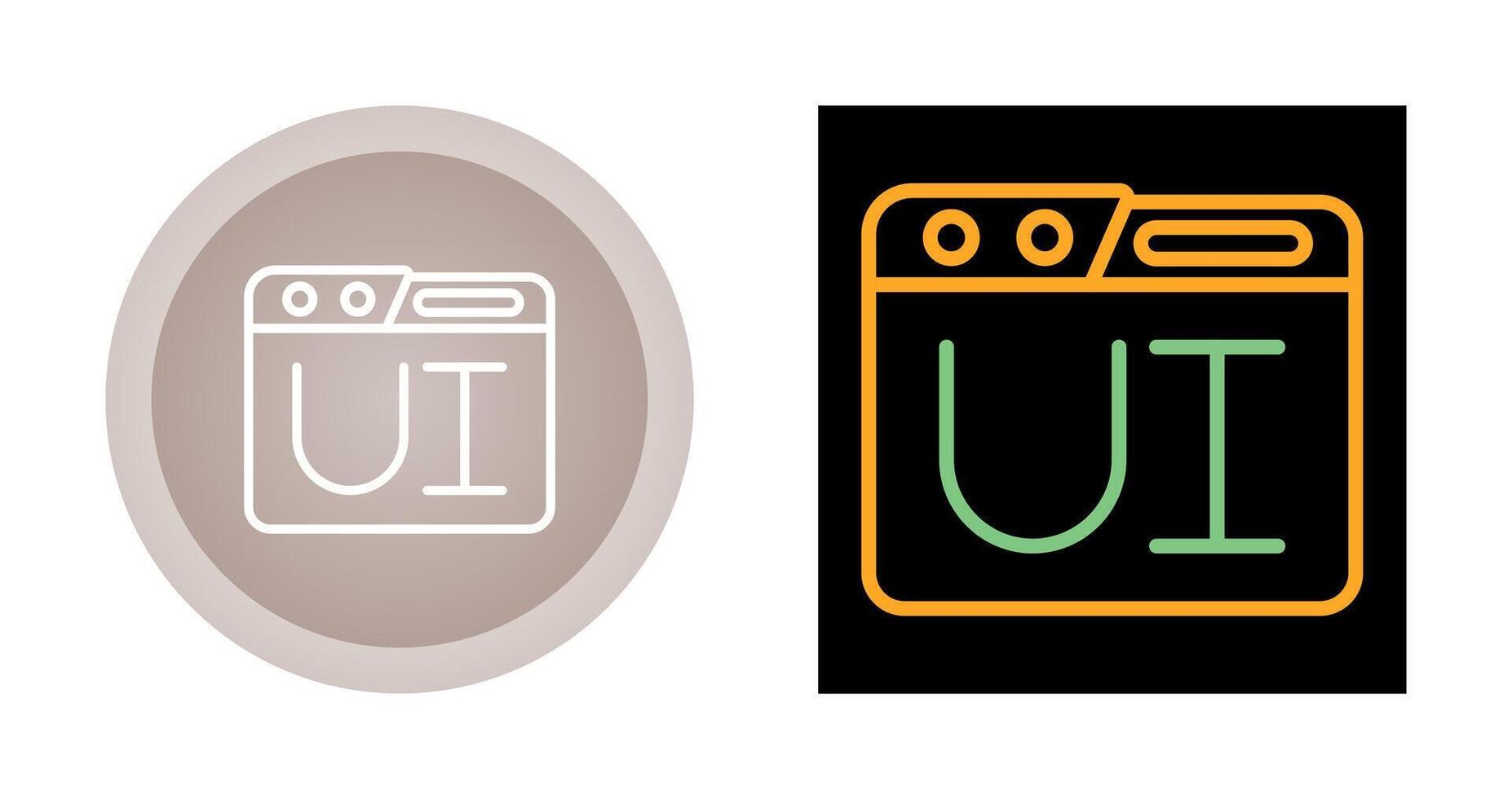 User Interface Vector Icon