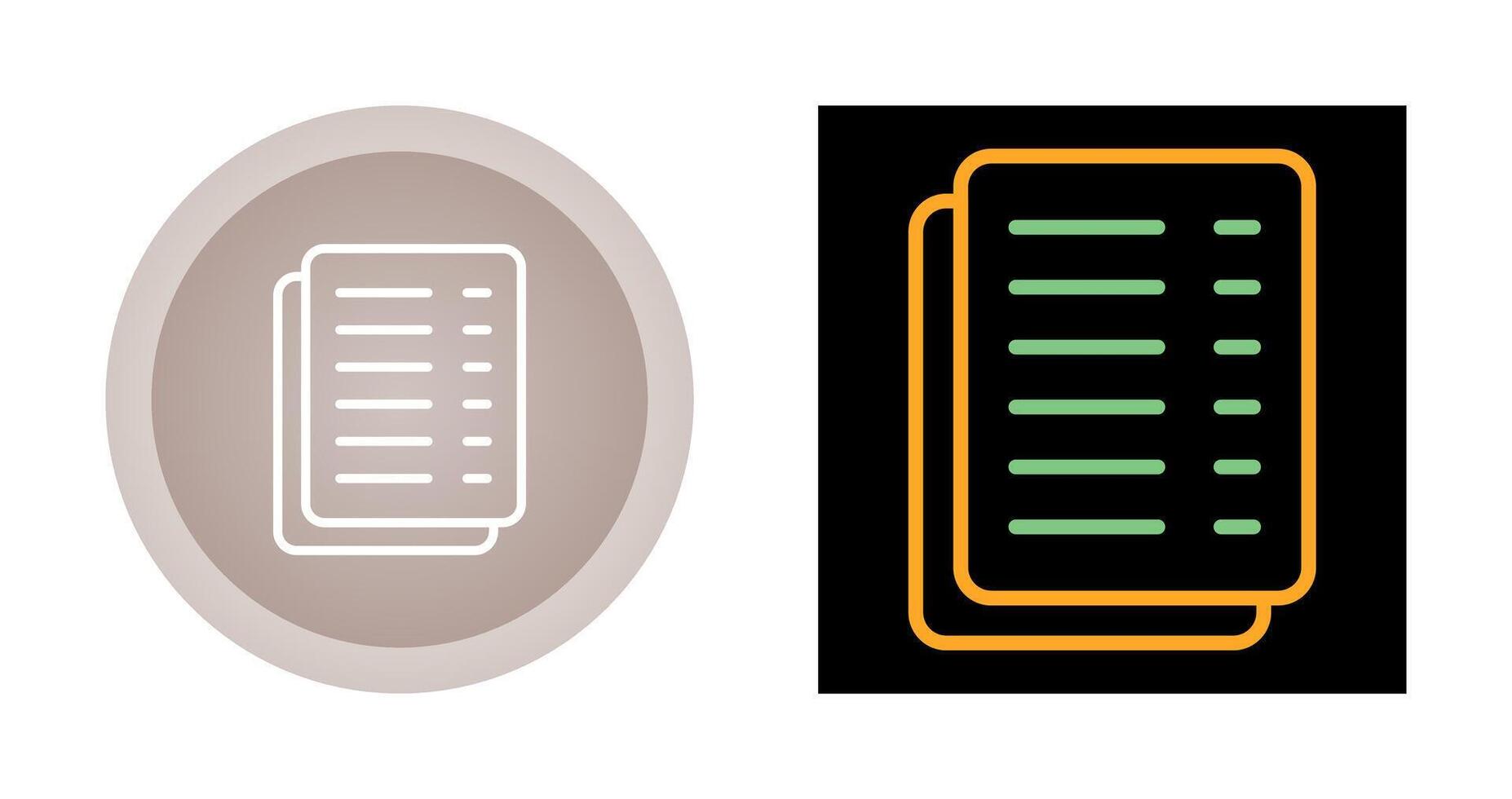 Document Vector Icon