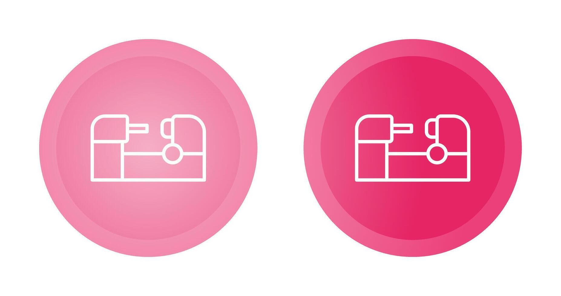 Lathe Vector Icon