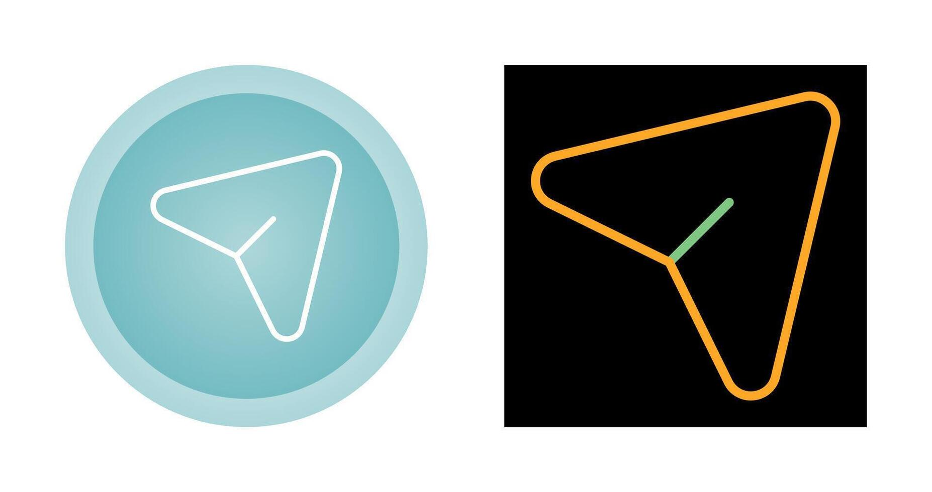 Paper Plane Vector Icon