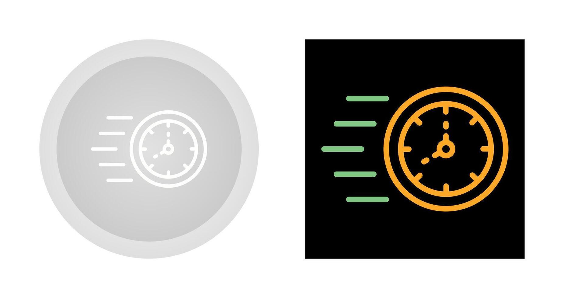 Time Fast Vector Icon