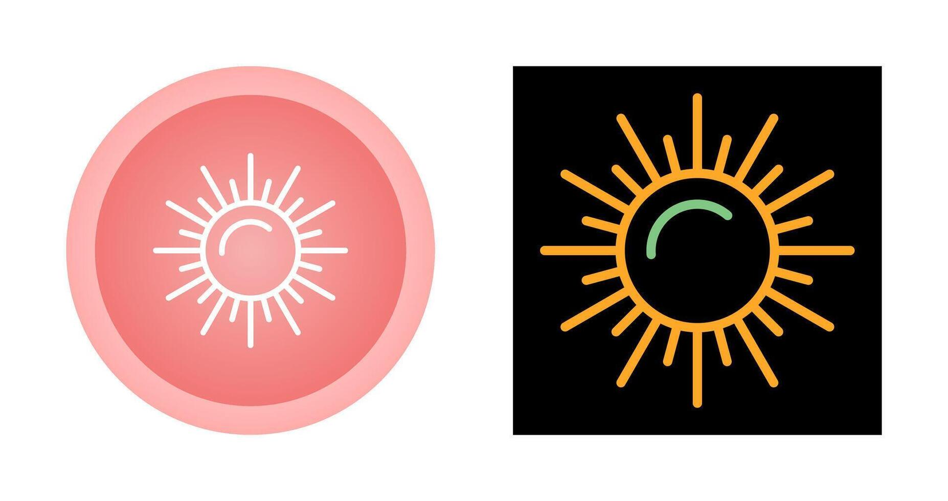 Sun Vector Icon