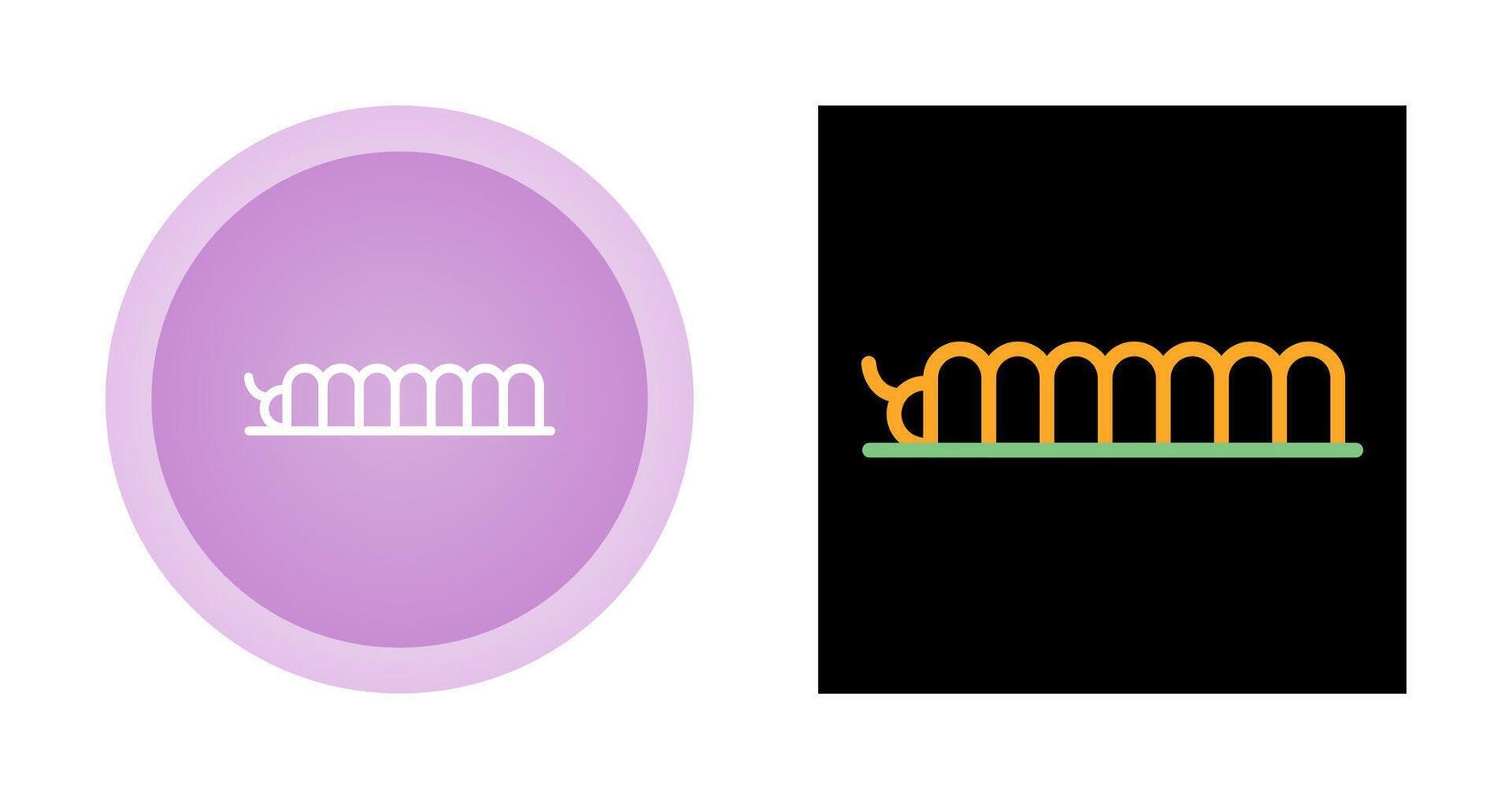 Caterpillar Vector Icon