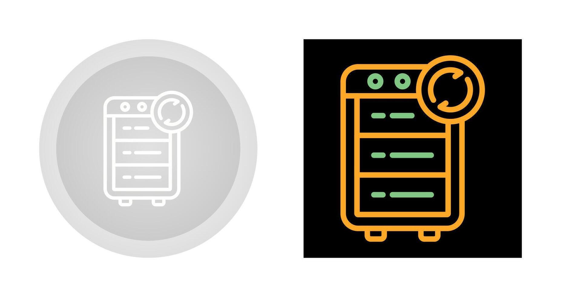 Backup Server Vector Icon