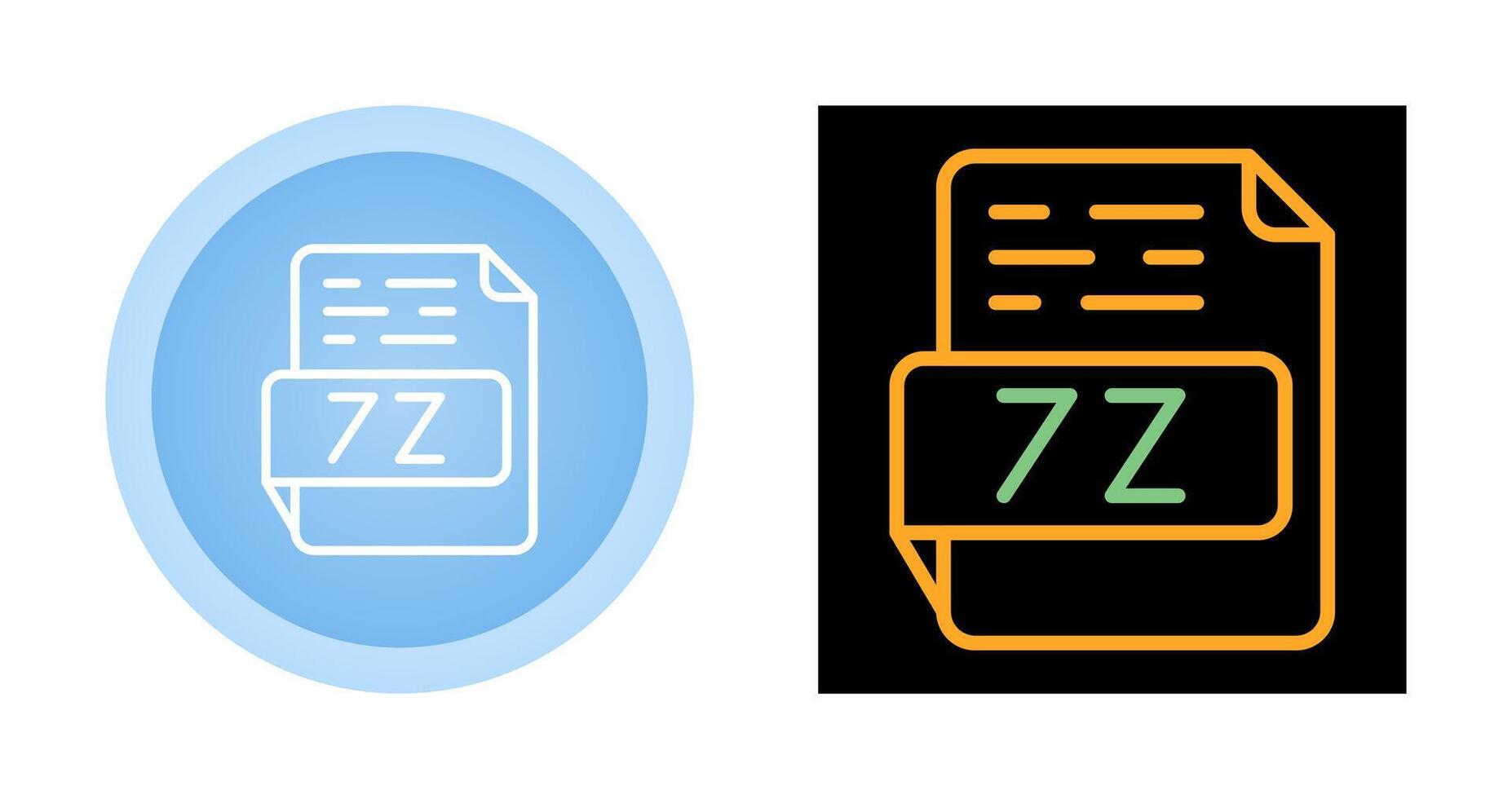 7Z Vector Icon