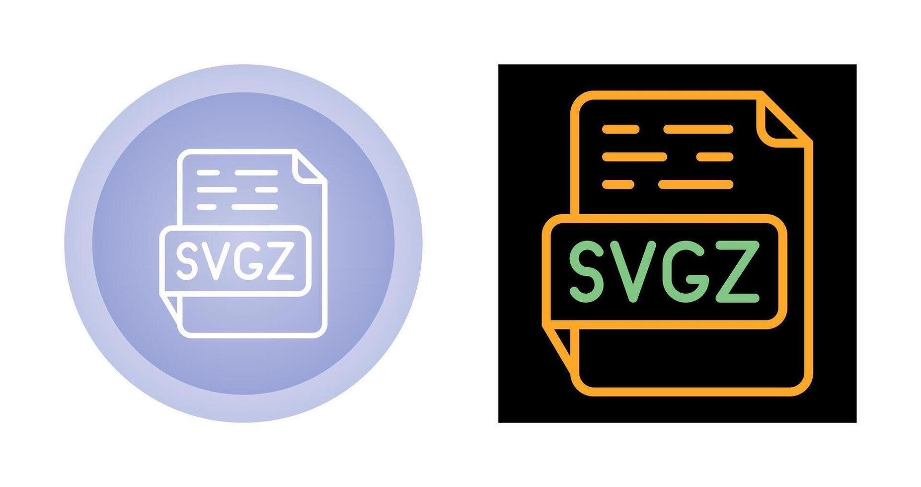 SVGZ Vector Icon