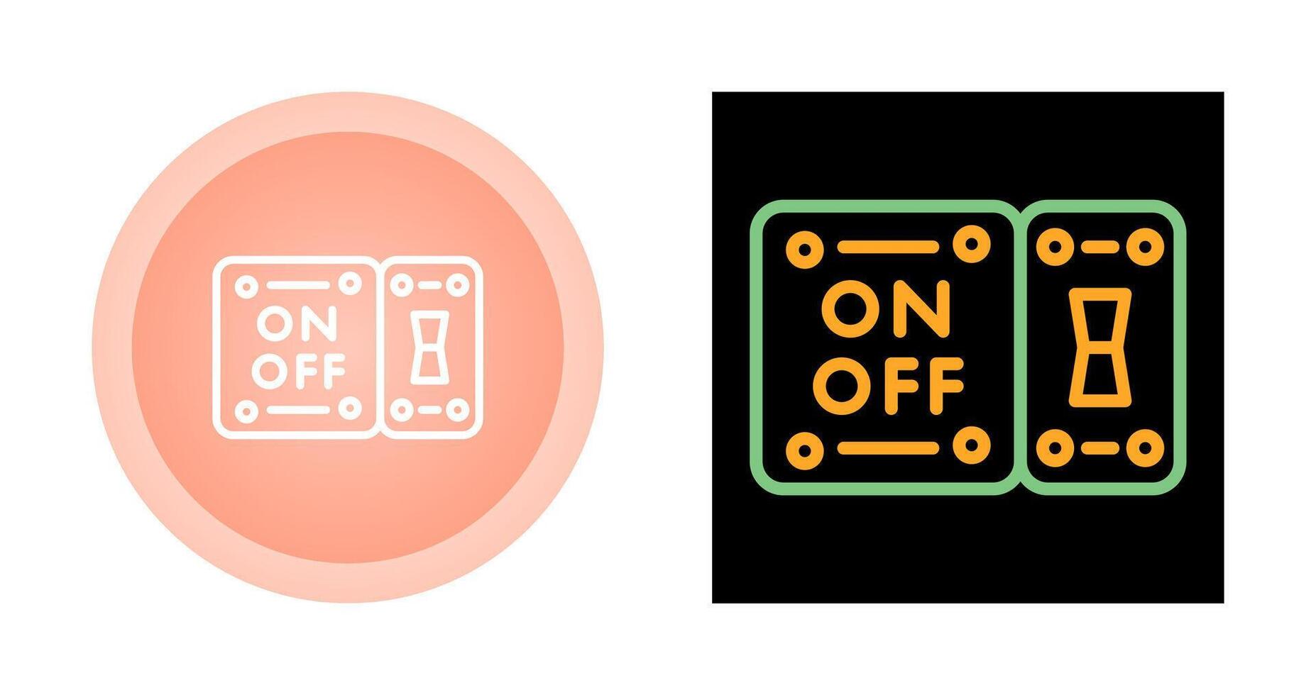 Light Switch Vector Icon