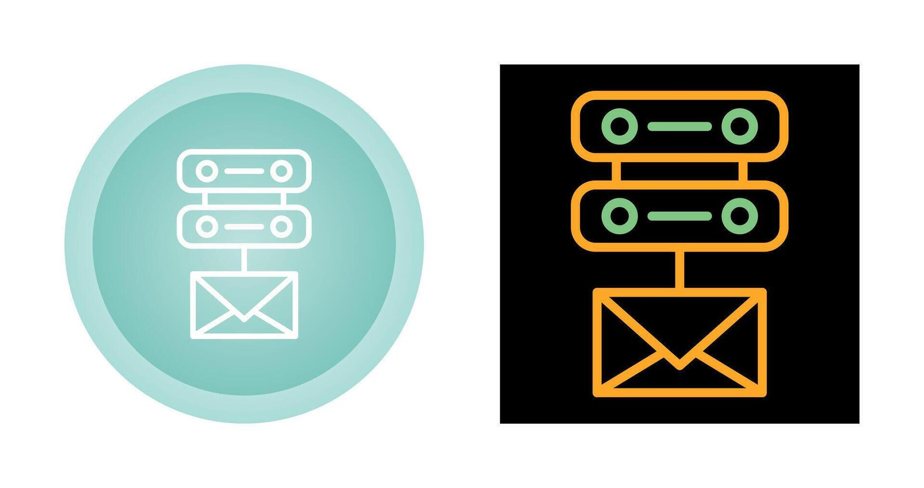 Email Server Vector Icon