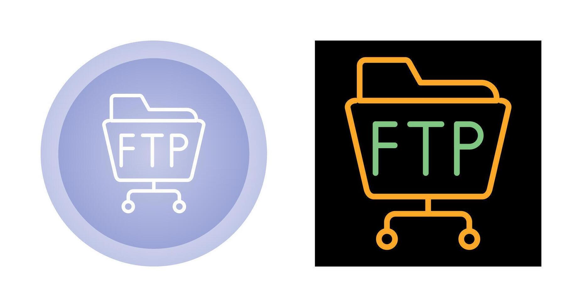 FTP Server Vector Icon