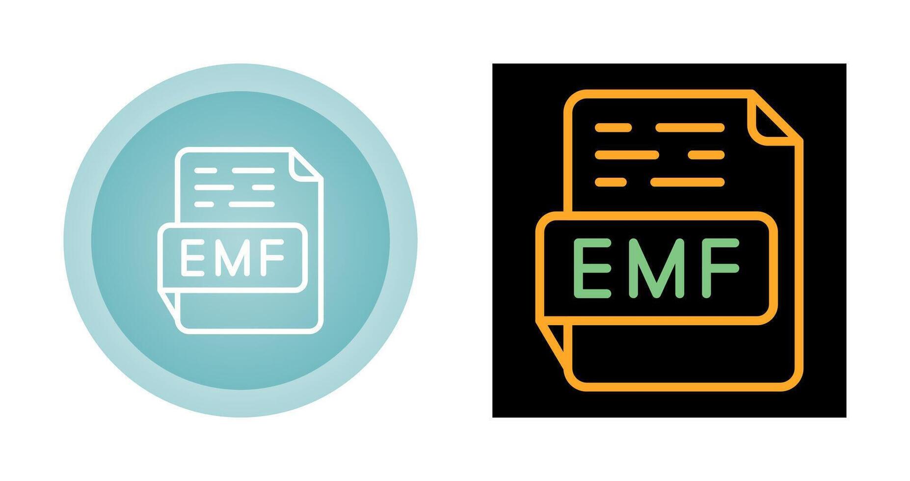 EMF Vector Icon