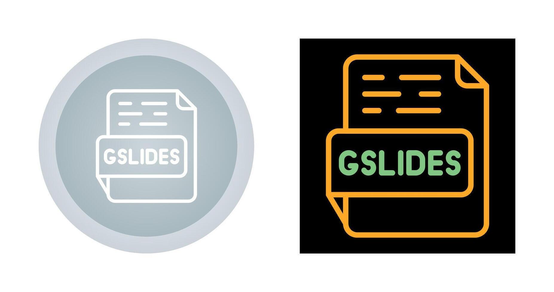 GSLIDES Vector Icon