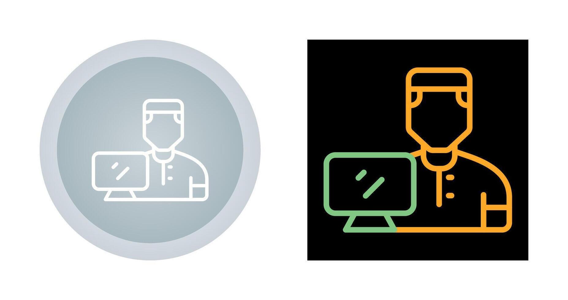 Working Man Vector Icon