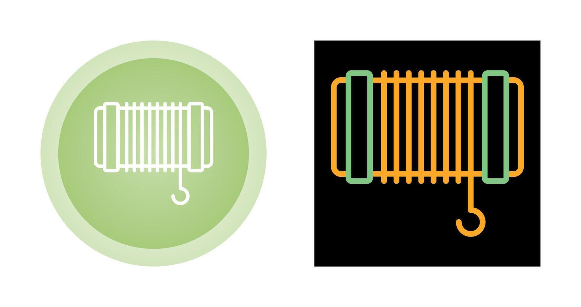 Cable Pulling Rope Vector Icon