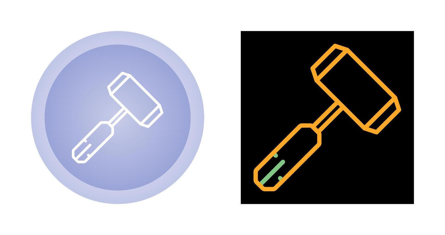 Electrician's Hammer Vector Icon