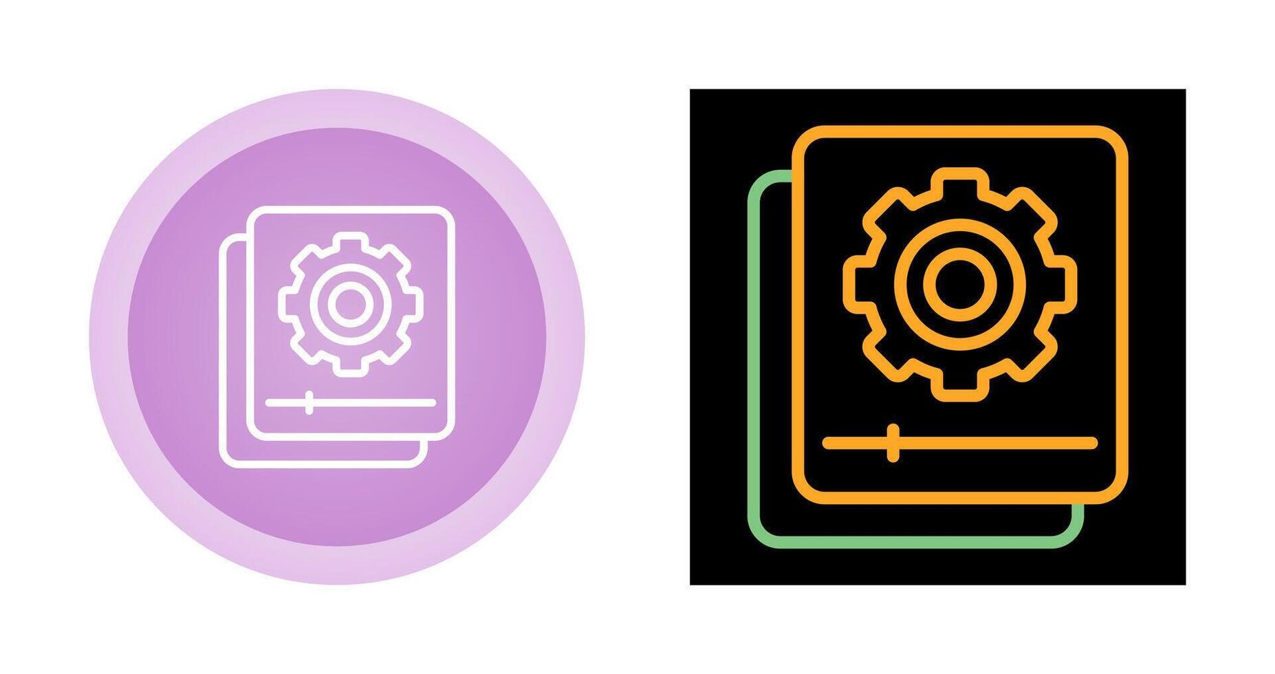 Document Automation Vector Icon