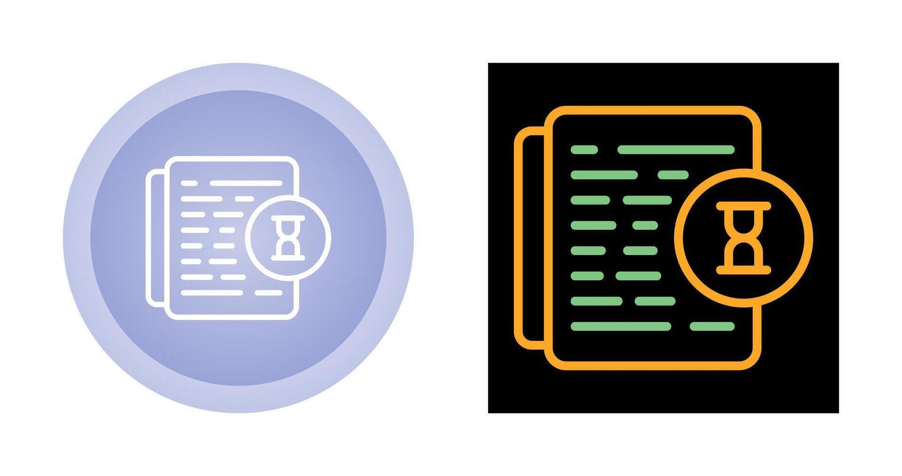 Document Audit Vector Icon