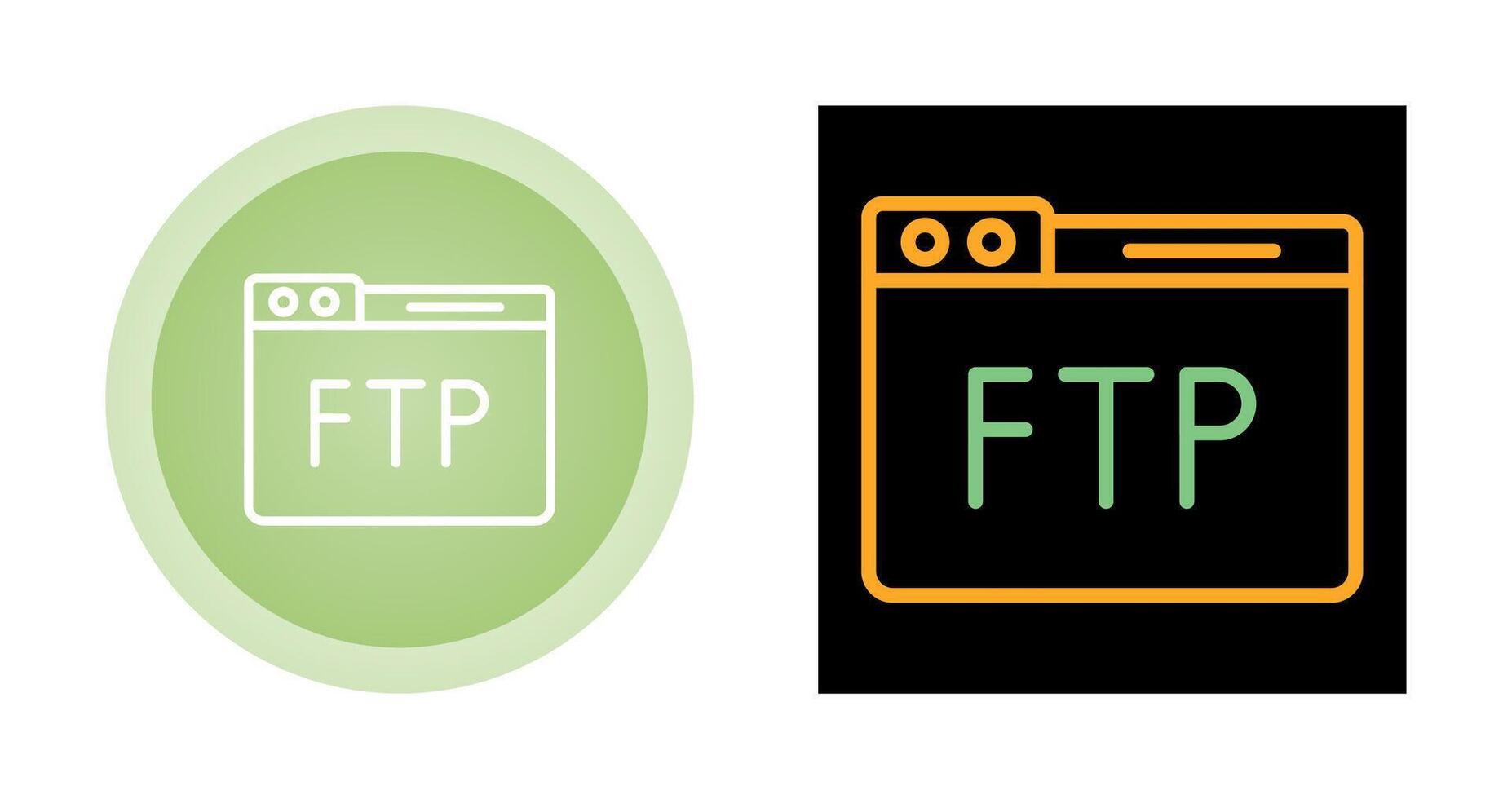 Ftp Vector Icon