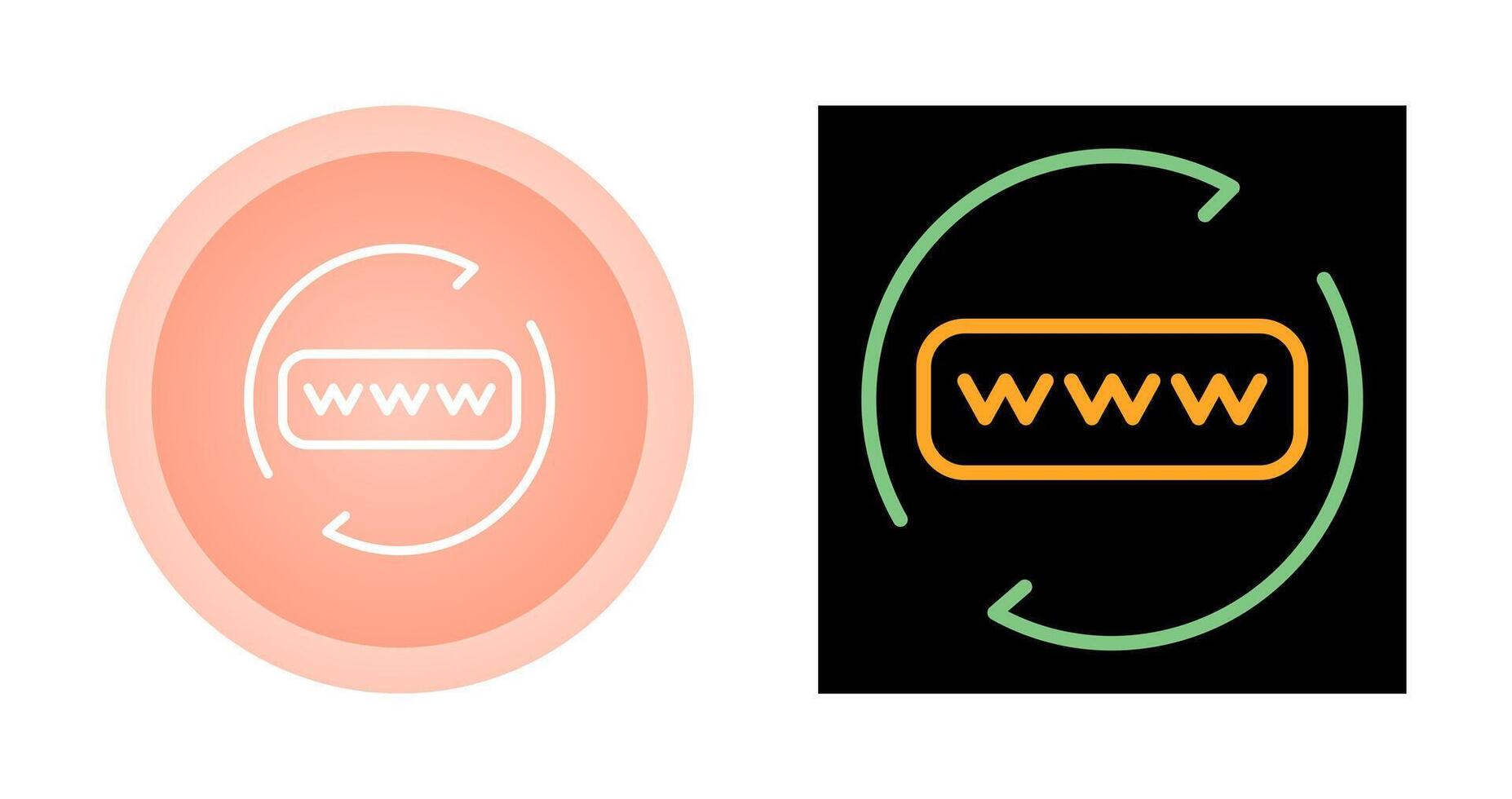 Domain Renewal Vector Icon