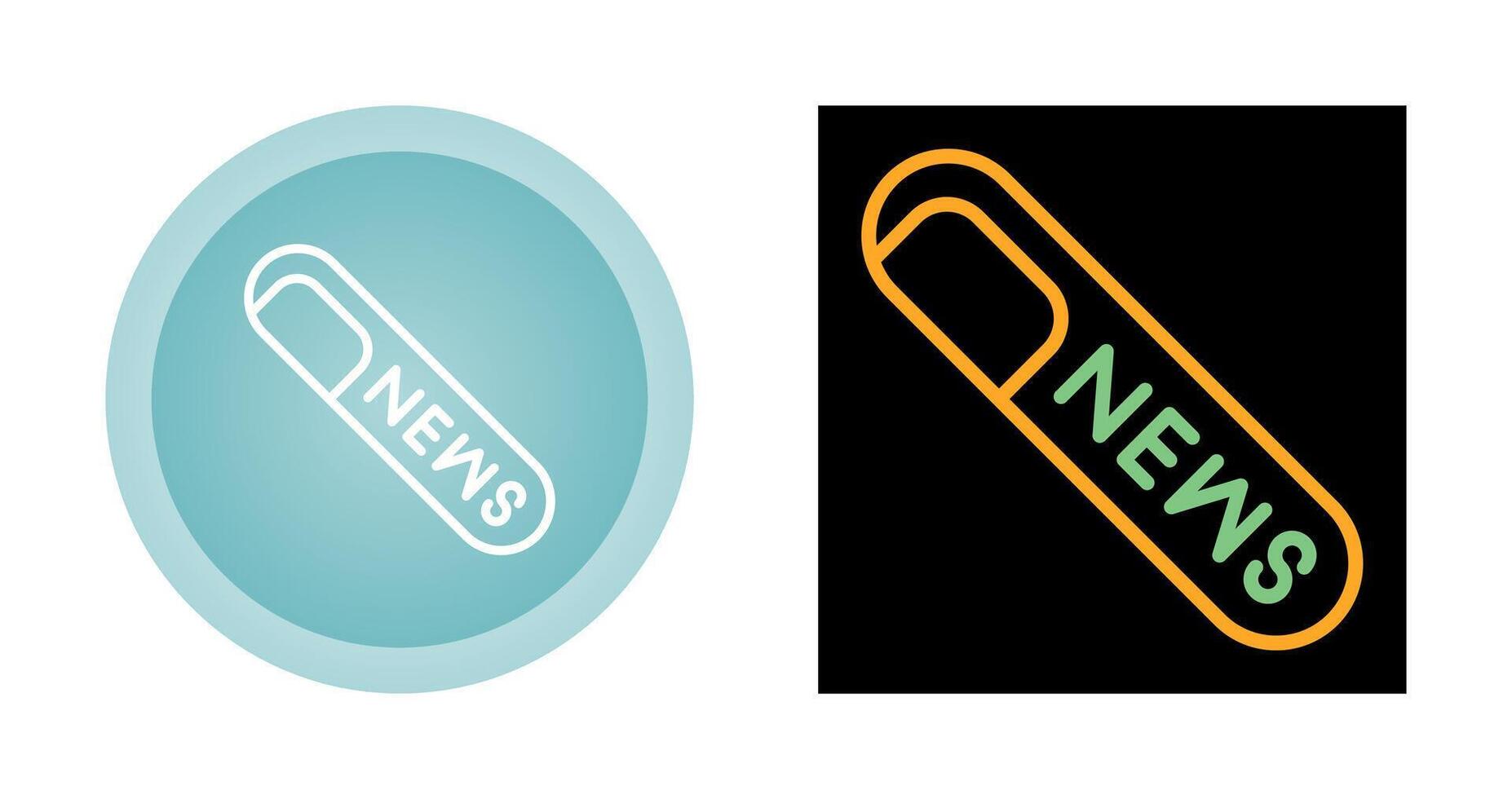 Rolled Up Newspaper Vector Icon