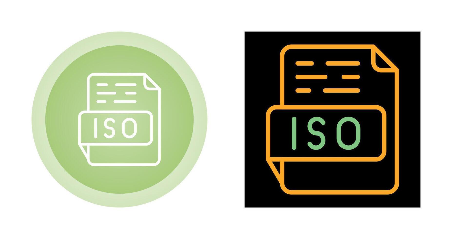 ISO Vector Icon