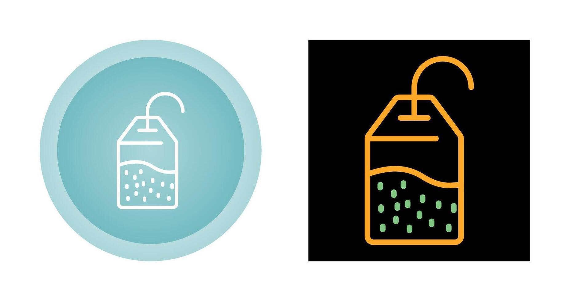 Teabag Vector Icon