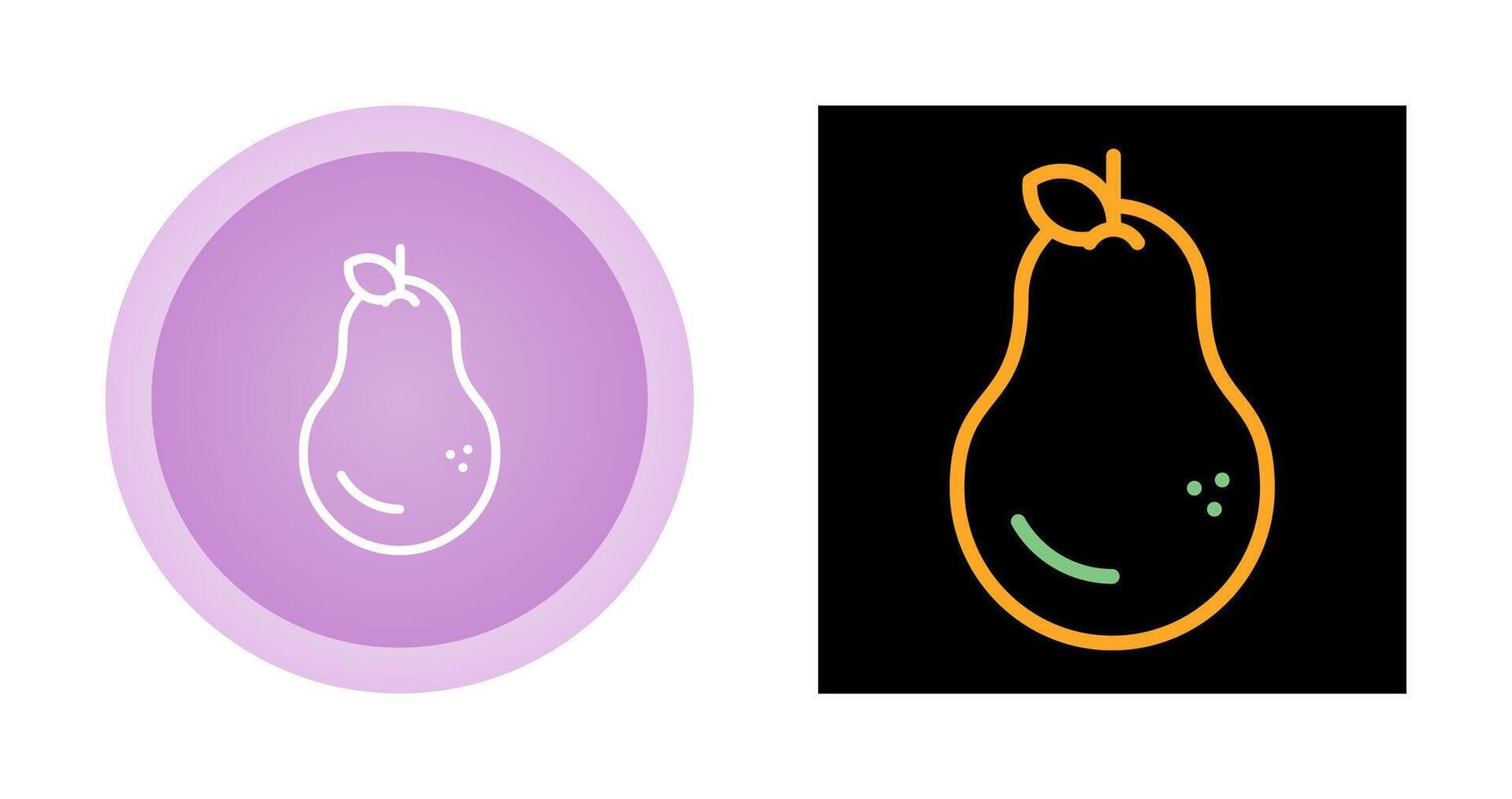 Pear Vector Icon