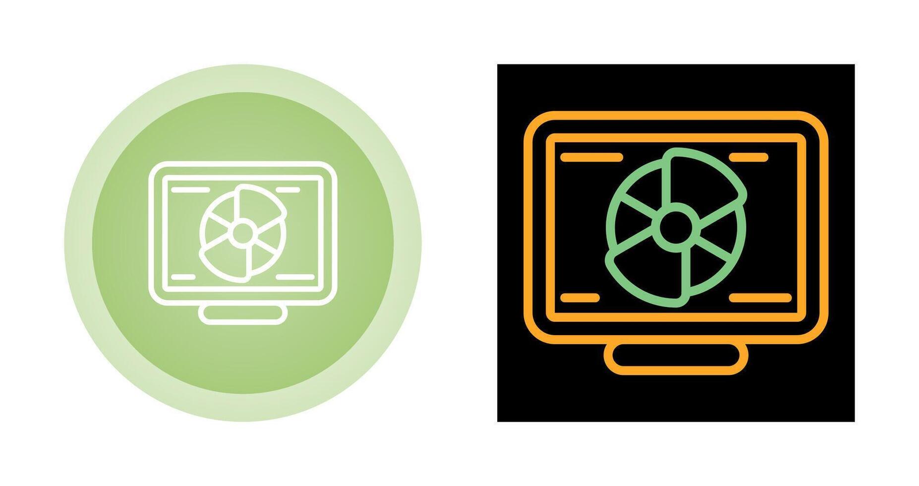Color Wheel Vector Icon
