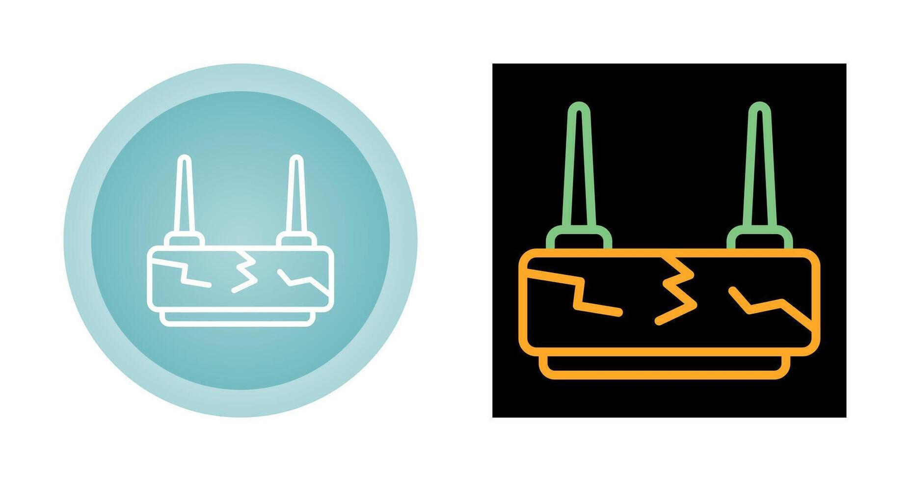 Router Device Vector Icon