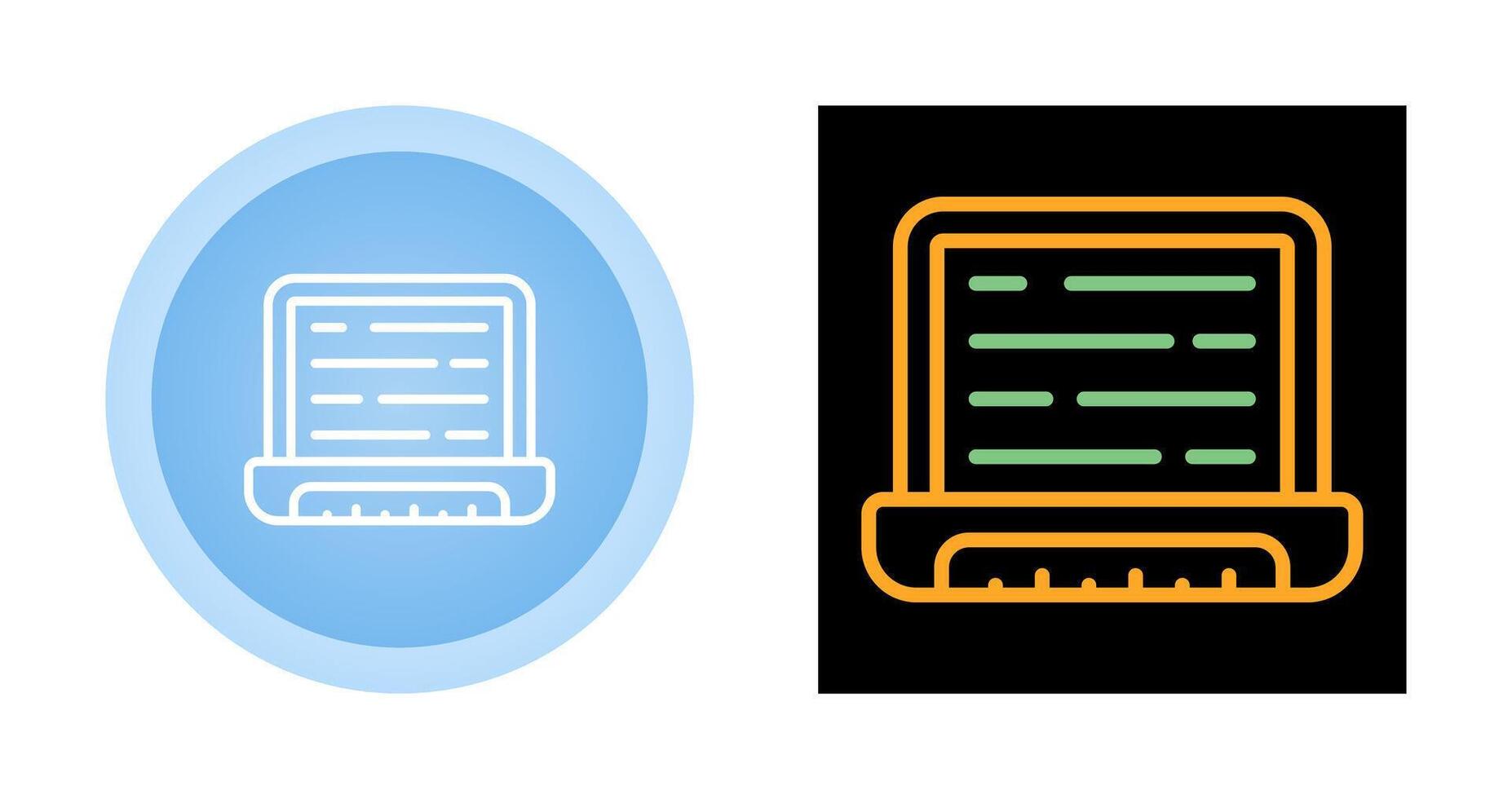 Laptop Vector Icon