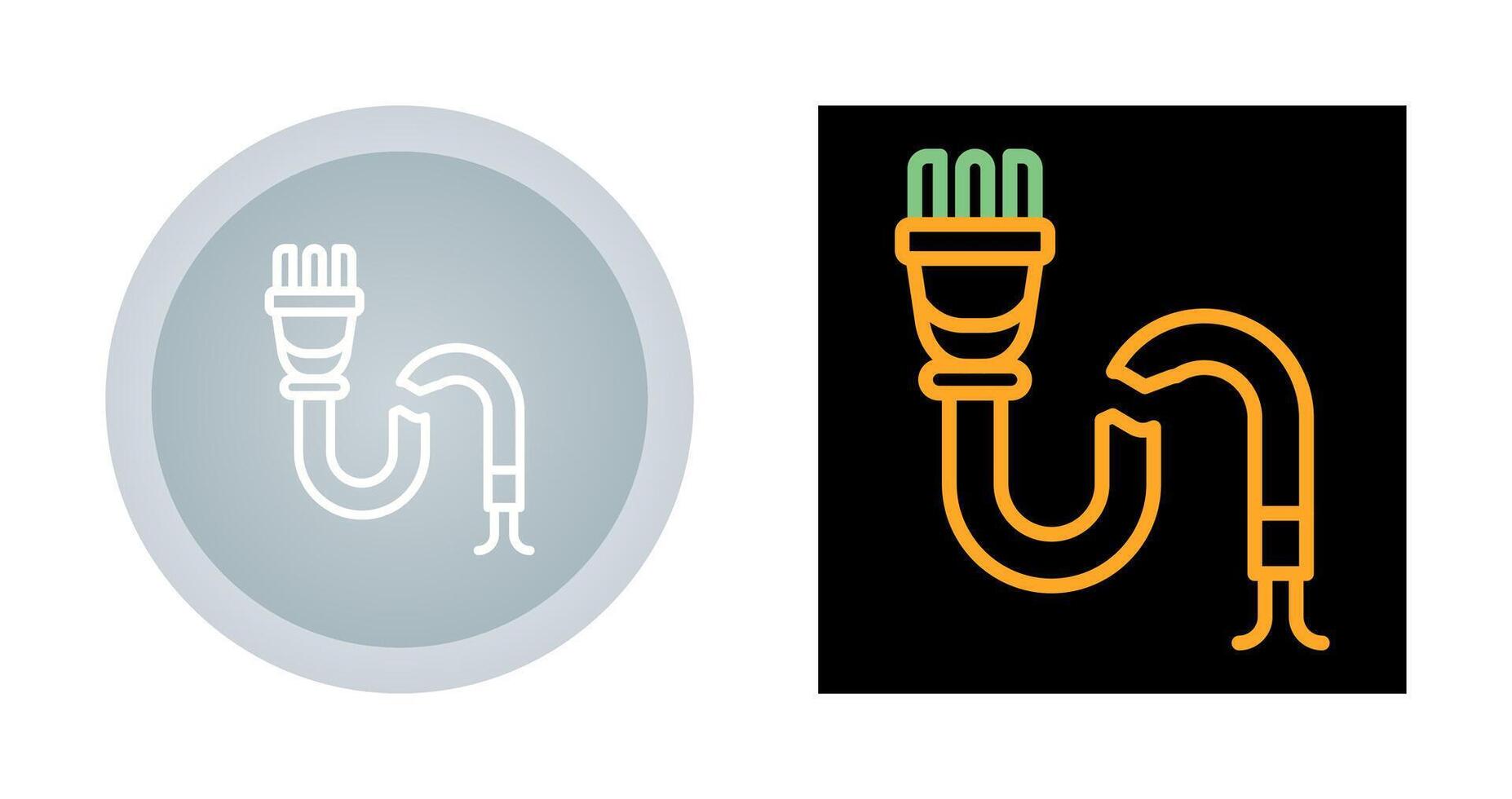 Brocken Cable Vector Icon