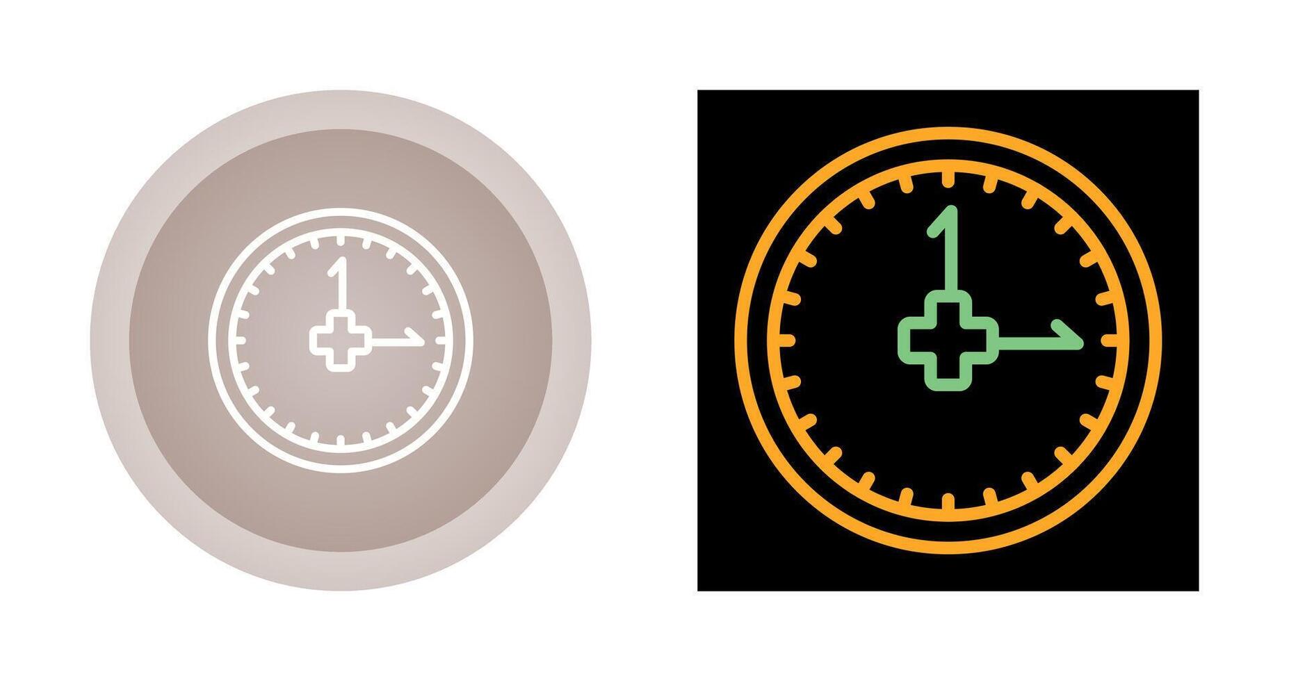 icono de vector de reloj