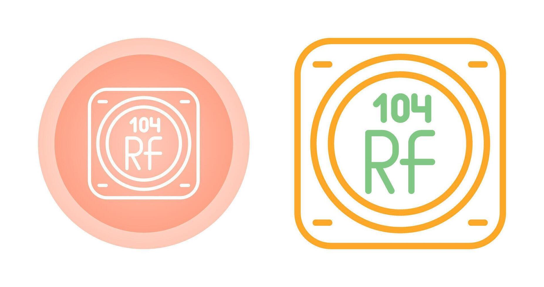 Rutherfordio Vector Icon