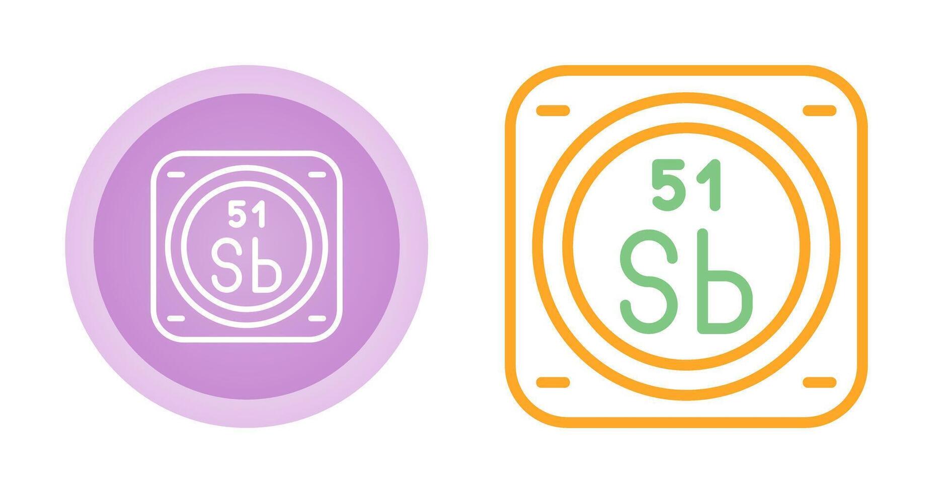 Antimony Vector Icon