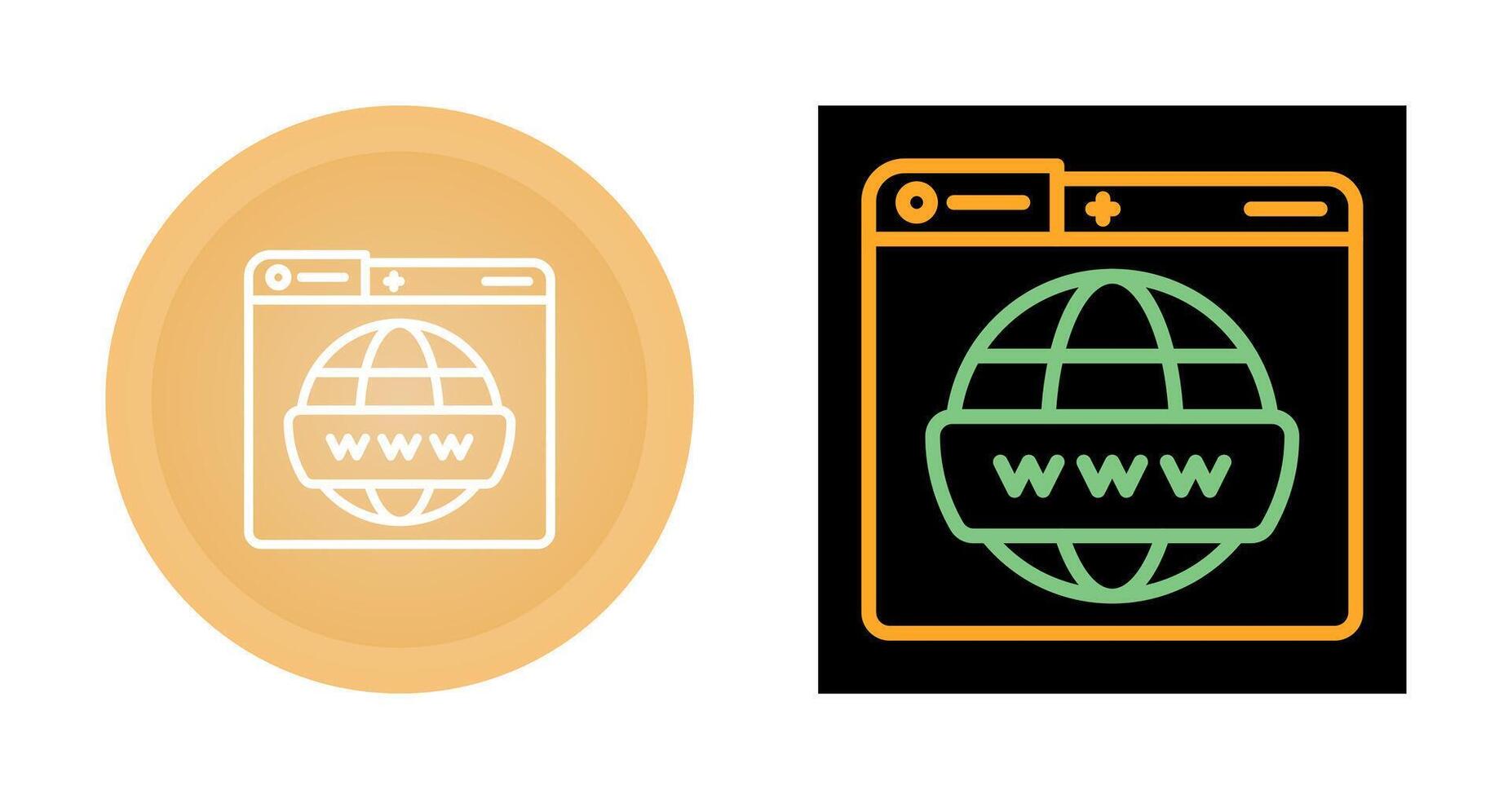 World Wide Web Vector Icon